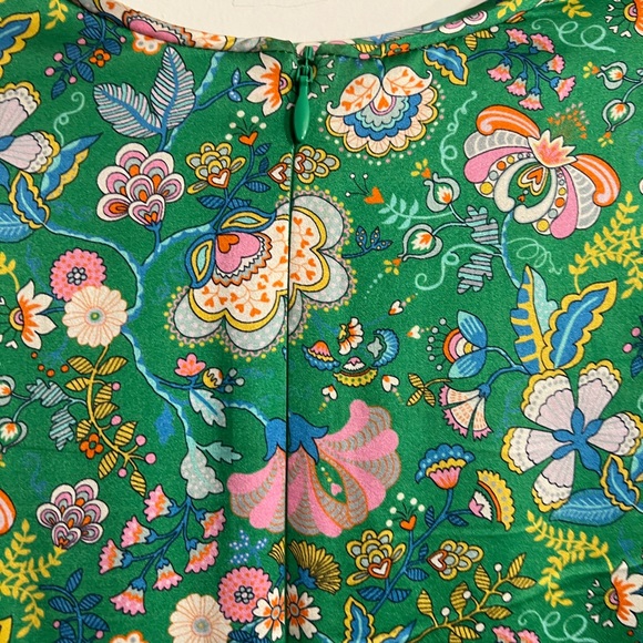 The Vampires Wife Floral Silk Mini Dress - Picture 12 of 14